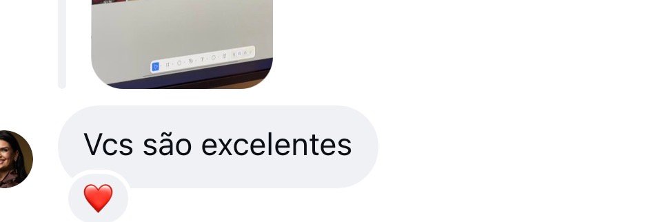 Print de conversa: cliente elogia o trabalho da Azuz