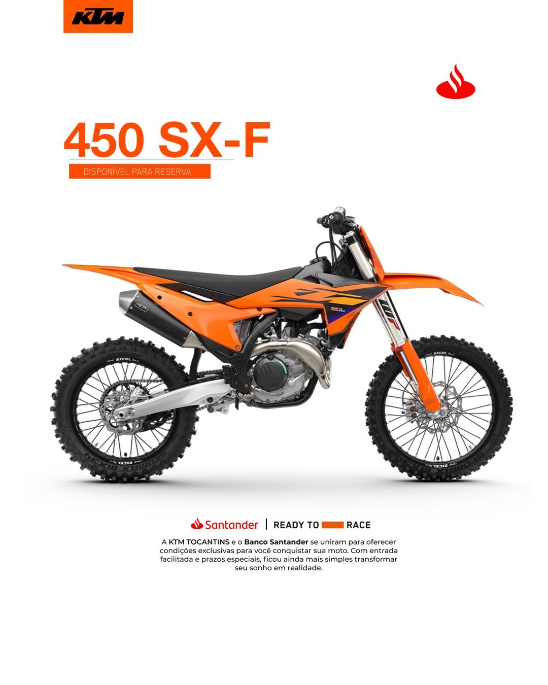 Carrossel KTM Tocantins, lançamento 450 SX-F