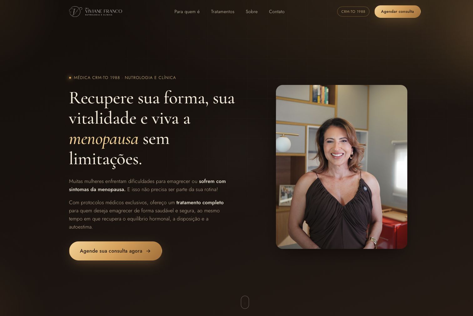 SITE · DRA. VIVIANE FRANCO